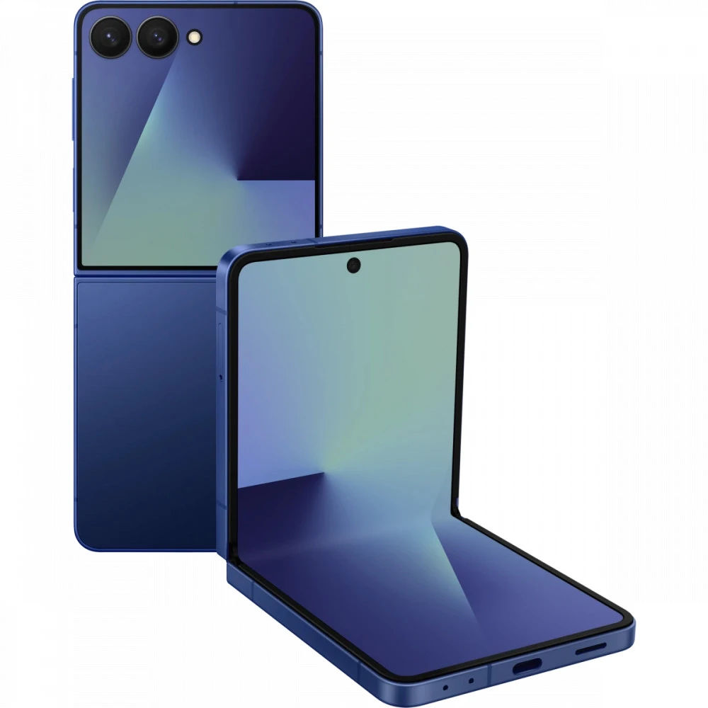 Смартфон Samsung Galaxy Z Flip7 12/256Gb Blue Shadow (SM-F766BDBGCAU) 256 Гб, 12 Гб