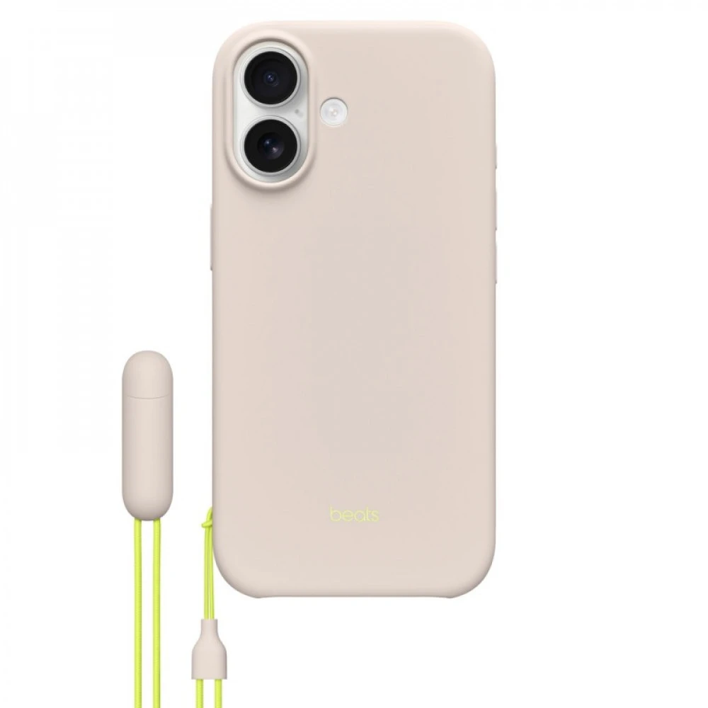 Аксессуары для смартфона Apple Beats iPhone 17 Kickstand Case with MagSafe and Camera Control - Lime Stone MGTL4LL/A