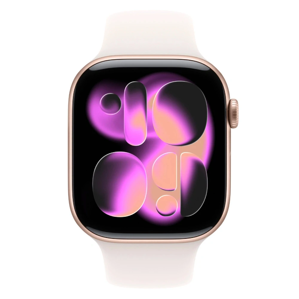 Apple Watch Series 11 GPS 42mm Rose Gold Aluminium Case with Light Blush Sport Band - M/L MEU44RK/A Смарт-часы