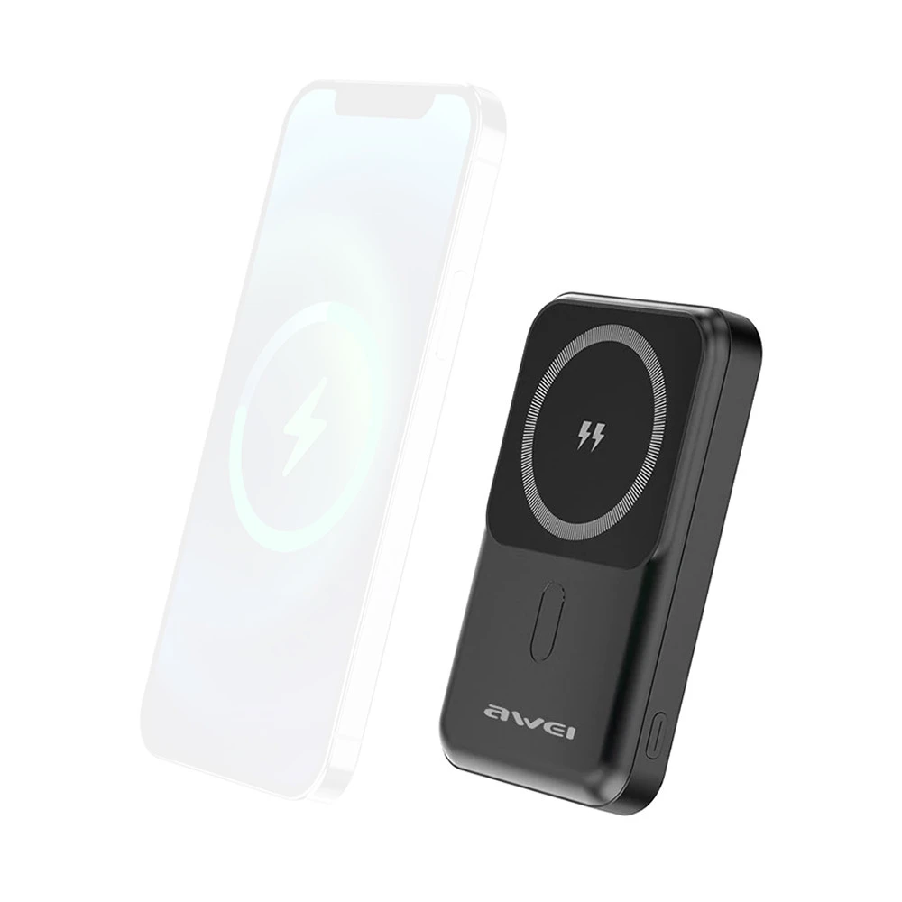 Внешний аккумулятор (Power Bank) AWEI P139K 10000 мАч, Черный