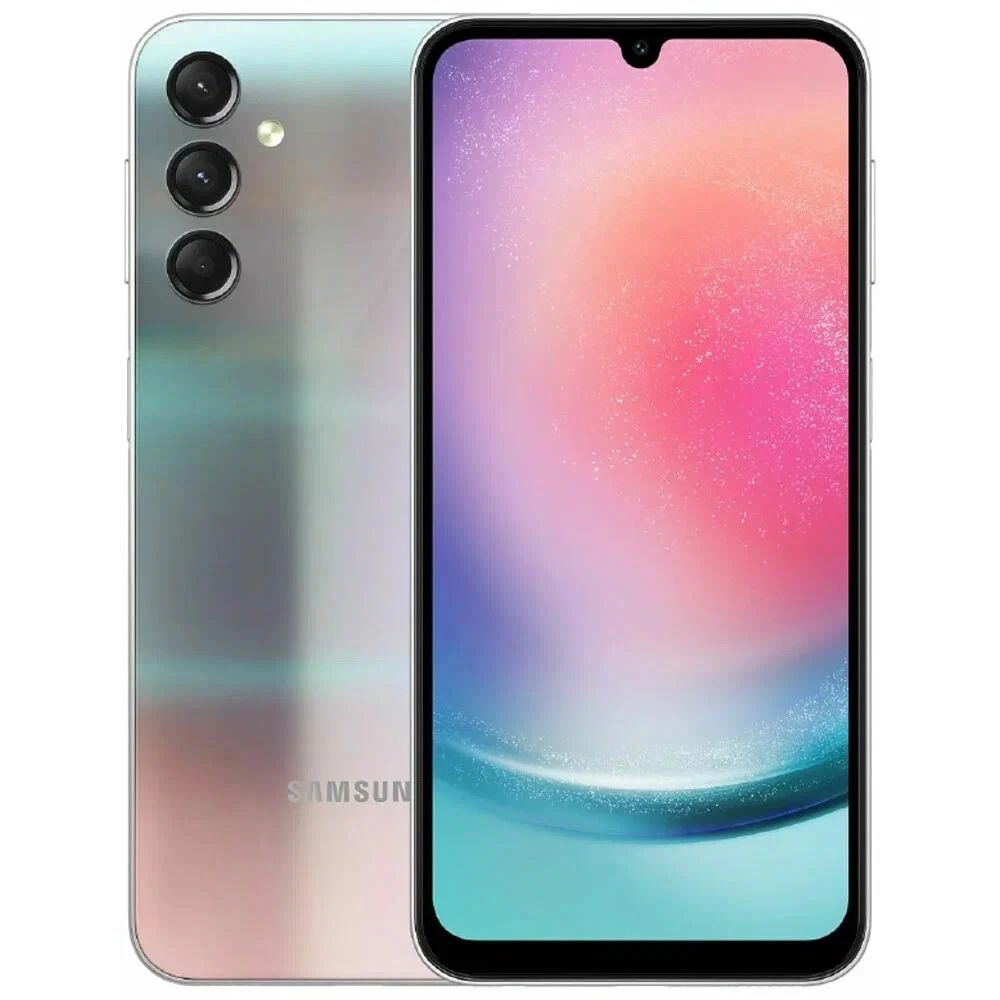 Смартфон Samsung Galaxy A24 SM-A245FZSVMEA 128 Гб, 6 Гб