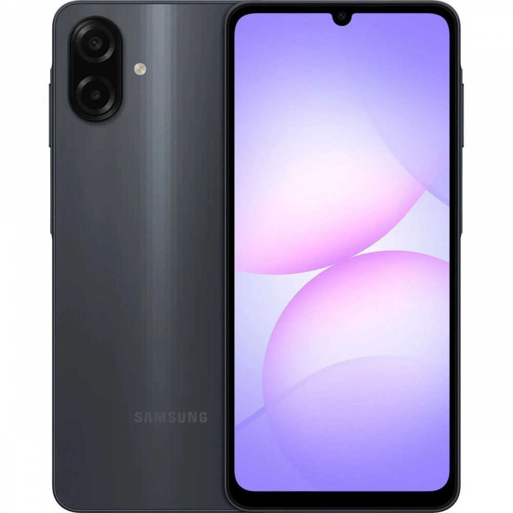 Смартфон Samsung Galaxy A07 4G 4/64Gb Black SM-A075FZKDCAU 64 Гб, 4 Гб