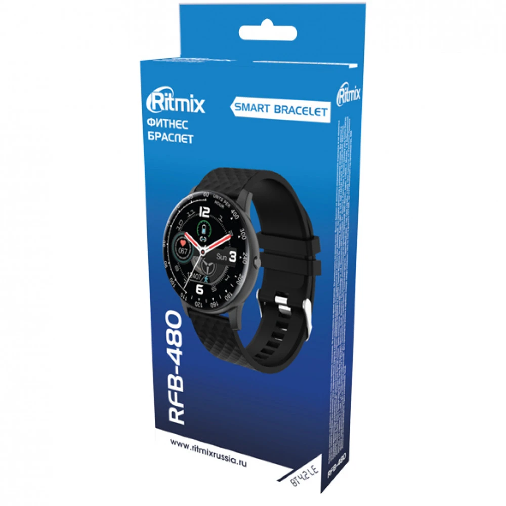 Ritmix RFB-480 Black Фитнес-браслет