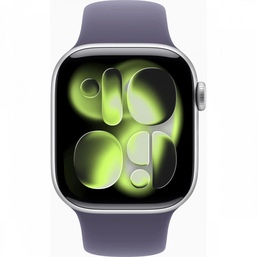 Apple Watch Series 11 42mm Silver Aluminium Case With Purple Fog Sport Band M/L MEU74LW/A Смарт-часы