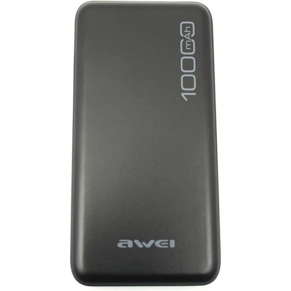 Внешний аккумулятор (Power Bank) AWEI P28K 10000 мАч, Серый