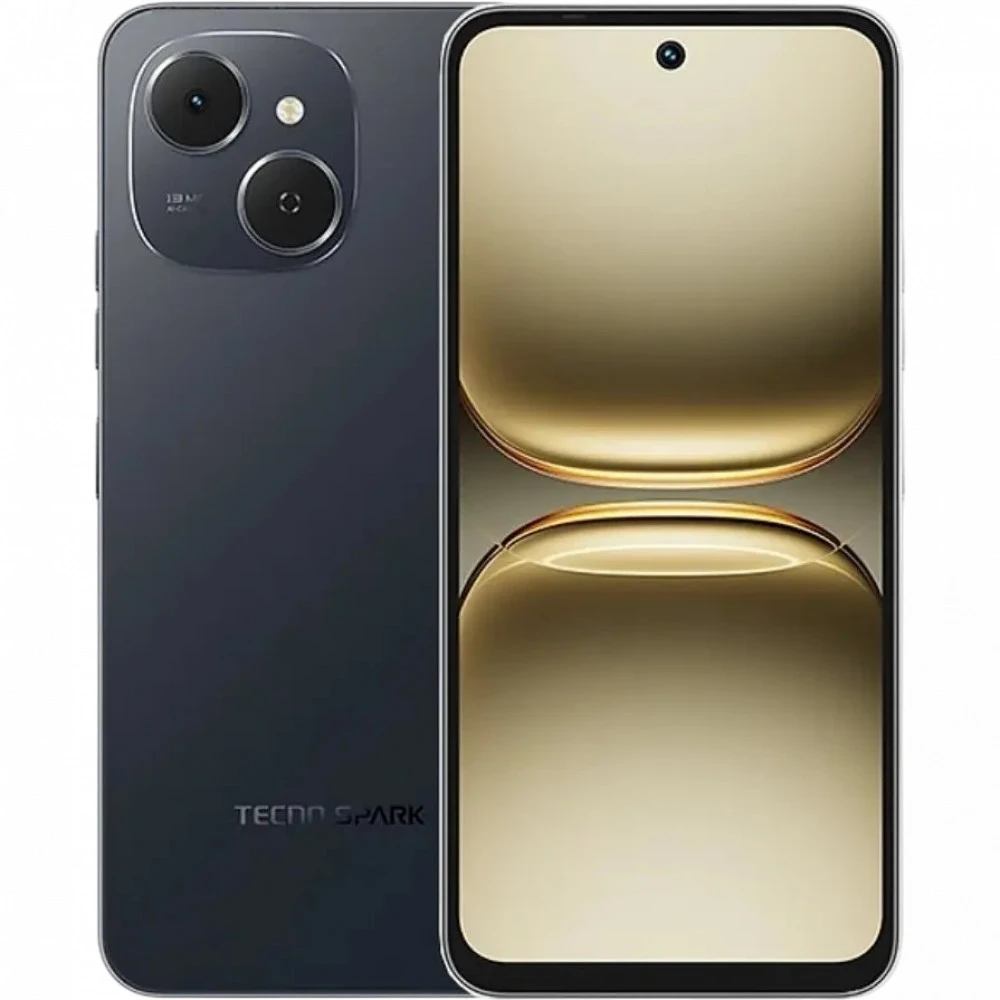 Смартфон TECNO Spark 40C 4/128Gb Ink Black KM4K 128+4 INK BLACK 128 Гб, 4 Гб