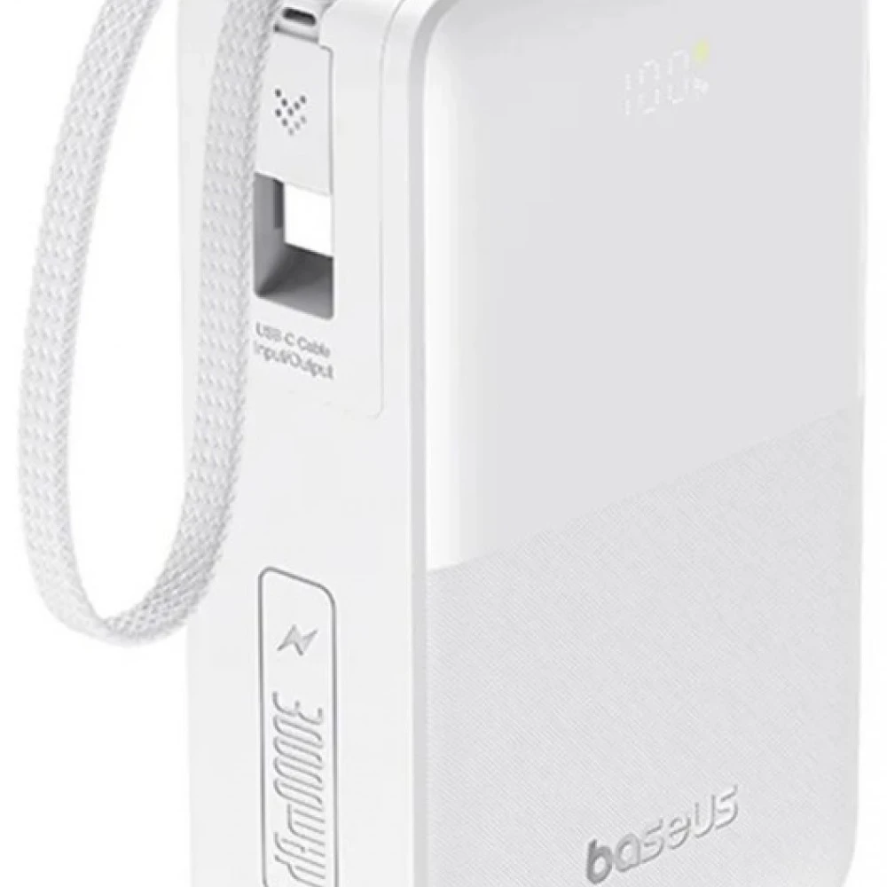 Внешний аккумулятор (Power Bank) Baseus Power bank Baseus EnerFill FC51 Bipow2 Pro Digital Display 30000mAh E0028101 30000 мАч, Белый