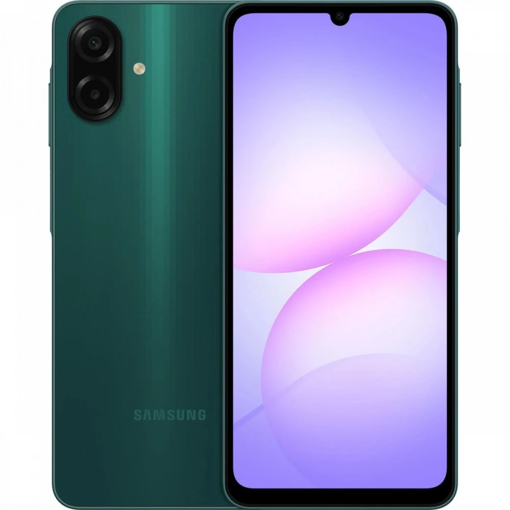 Смартфон Samsung Galaxy A07 4G 4/128Gb Dark Green SM-A075FZGGCAU 128 Гб, 4 Гб