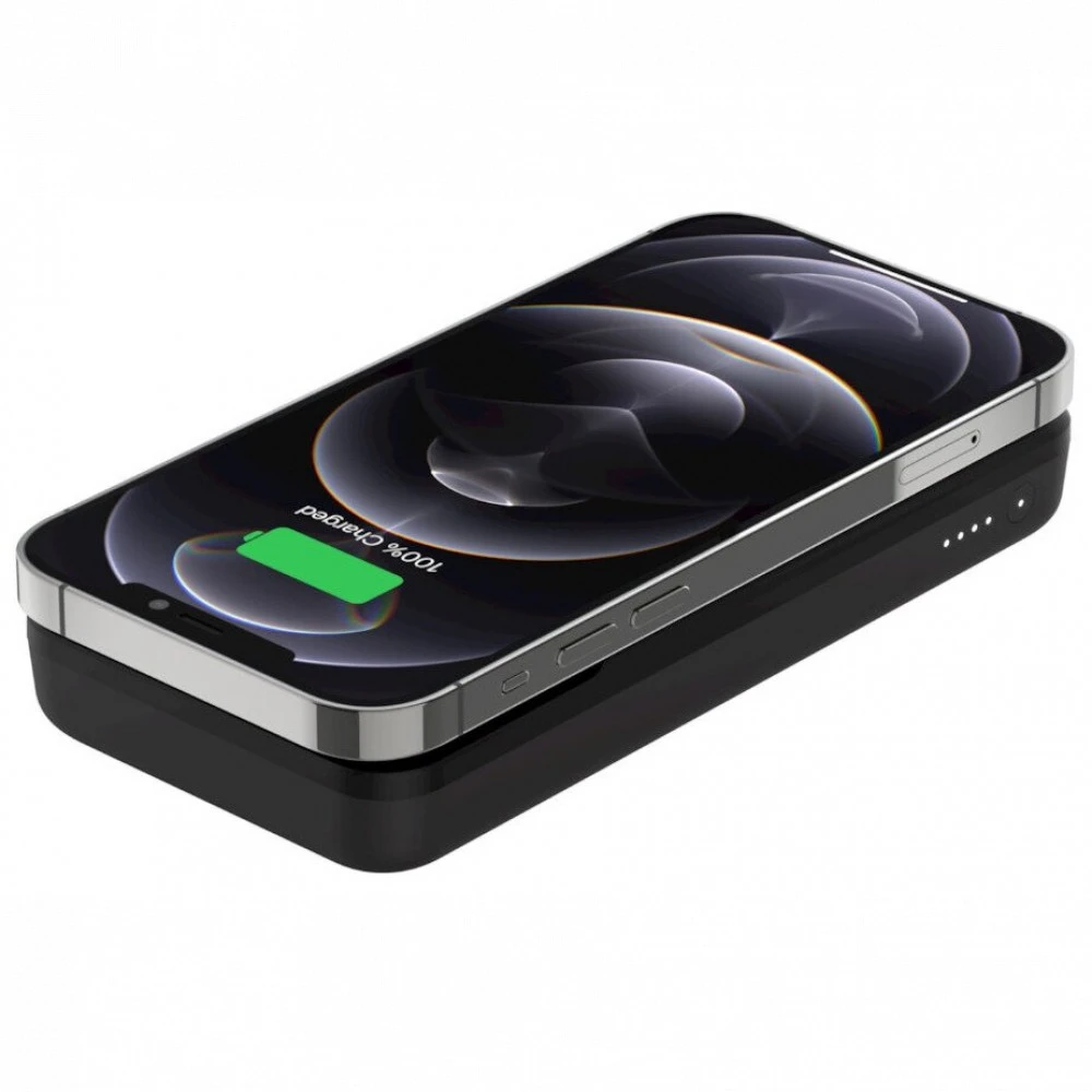 Внешний аккумулятор (Power Bank) Belkin Magnetic Wireless BPD001btBK 10000 мАч, Черный