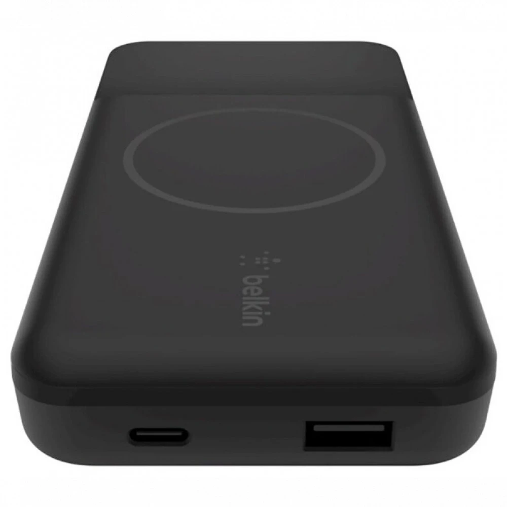 Внешний аккумулятор (Power Bank) Belkin Magnetic Wireless BPD001btBK 10000 мАч, Черный