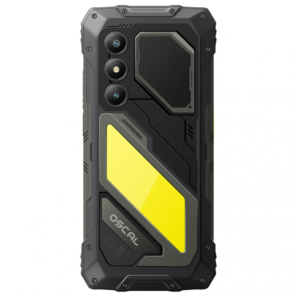 Смартфон Oscal PILOT 5 Rugged Phone 8GB RAM 256GB ROM Black OSCAL PILOT 5 Rugged Phone 8GB RAM 256GB ROM Black 256 Гб, 8 Гб