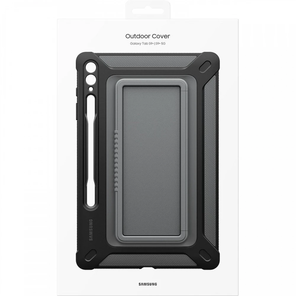 Аксессуары для смартфона Samsung Чехол для планшета (Tab S9 Plus) Outdoor Cover Titan EF-RX810CBEGRU