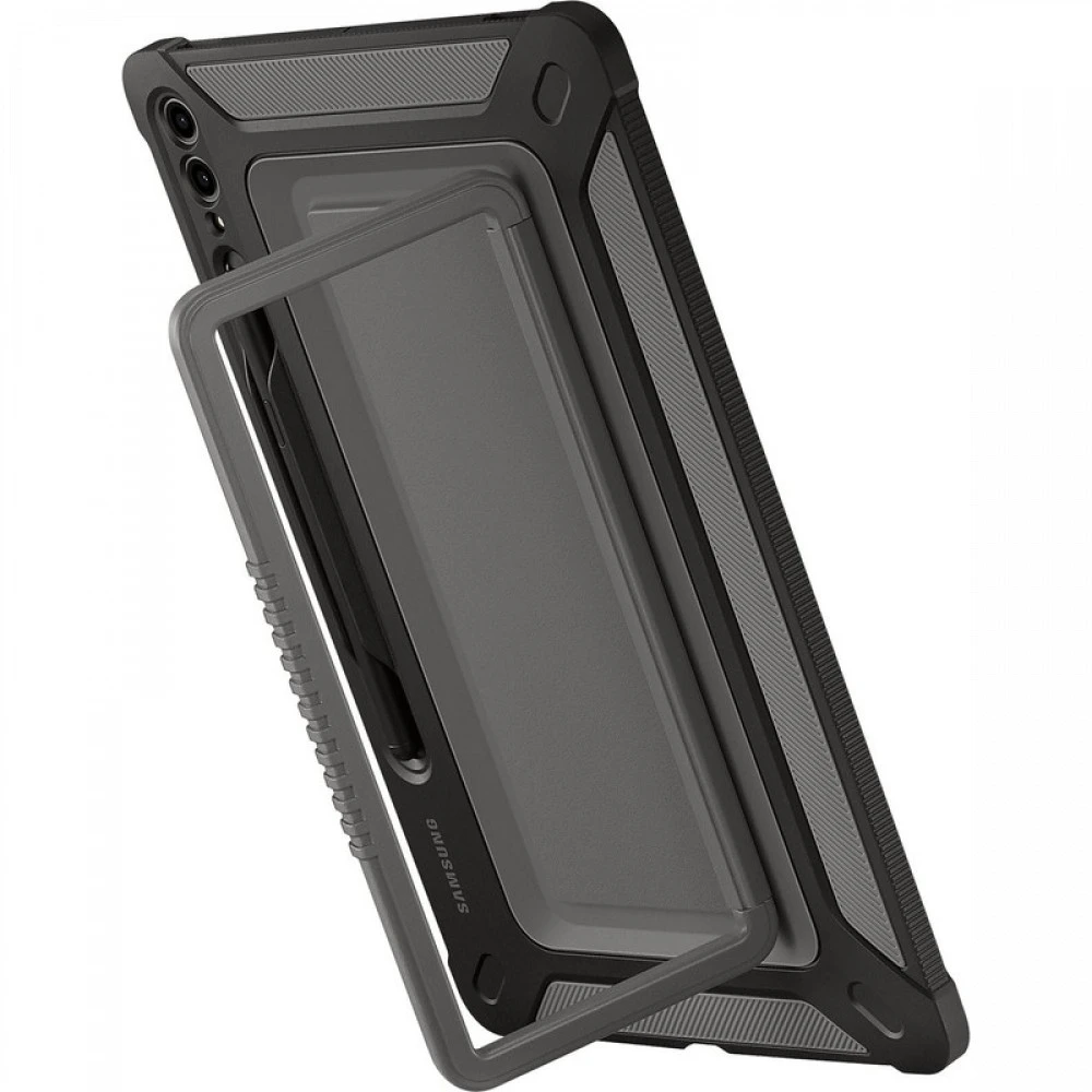 Аксессуары для смартфона Samsung Чехол для планшета (Tab S9 Plus) Outdoor Cover Titan EF-RX810CBEGRU
