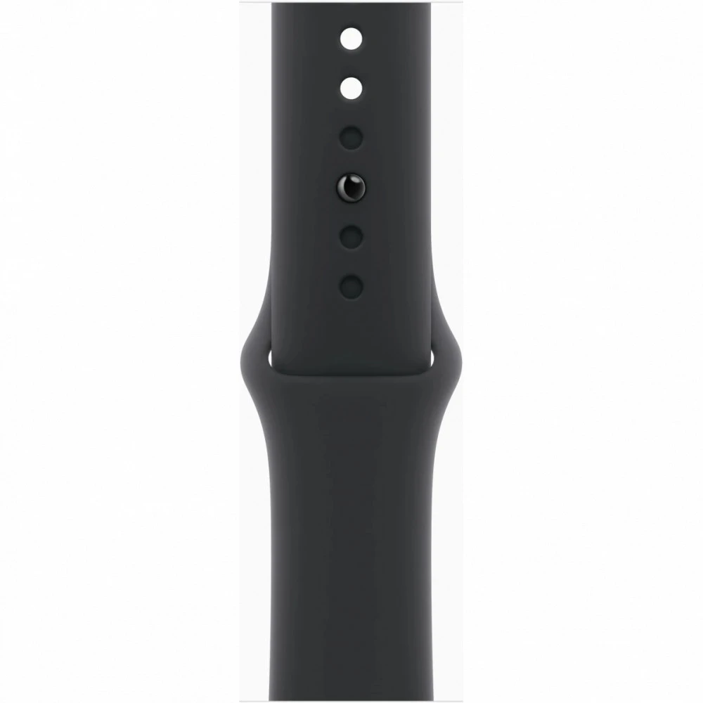 Apple Watch Series 11 42mm Jet Black Aluminium Case With Black Sport Band S/M MEQT4LW/A Смарт-часы