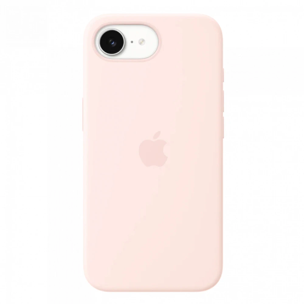 Аксессуары для смартфона Apple iPhone 17e Silicone Case with MagSafe - Soft Pink MHWJ4ZM/A