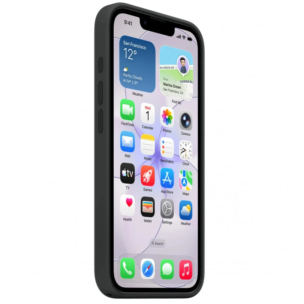 Аксессуары для смартфона Apple iPhone 17e Silicone Case with MagSafe - Black MHWD4ZM/A