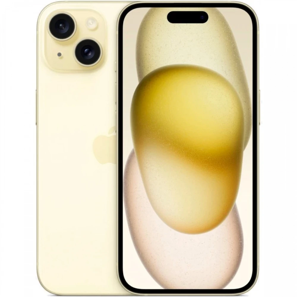 Смартфон Apple Iphone 15 512Gb Yellow MTLR3ZA/A 512 Гб, 6 Гб