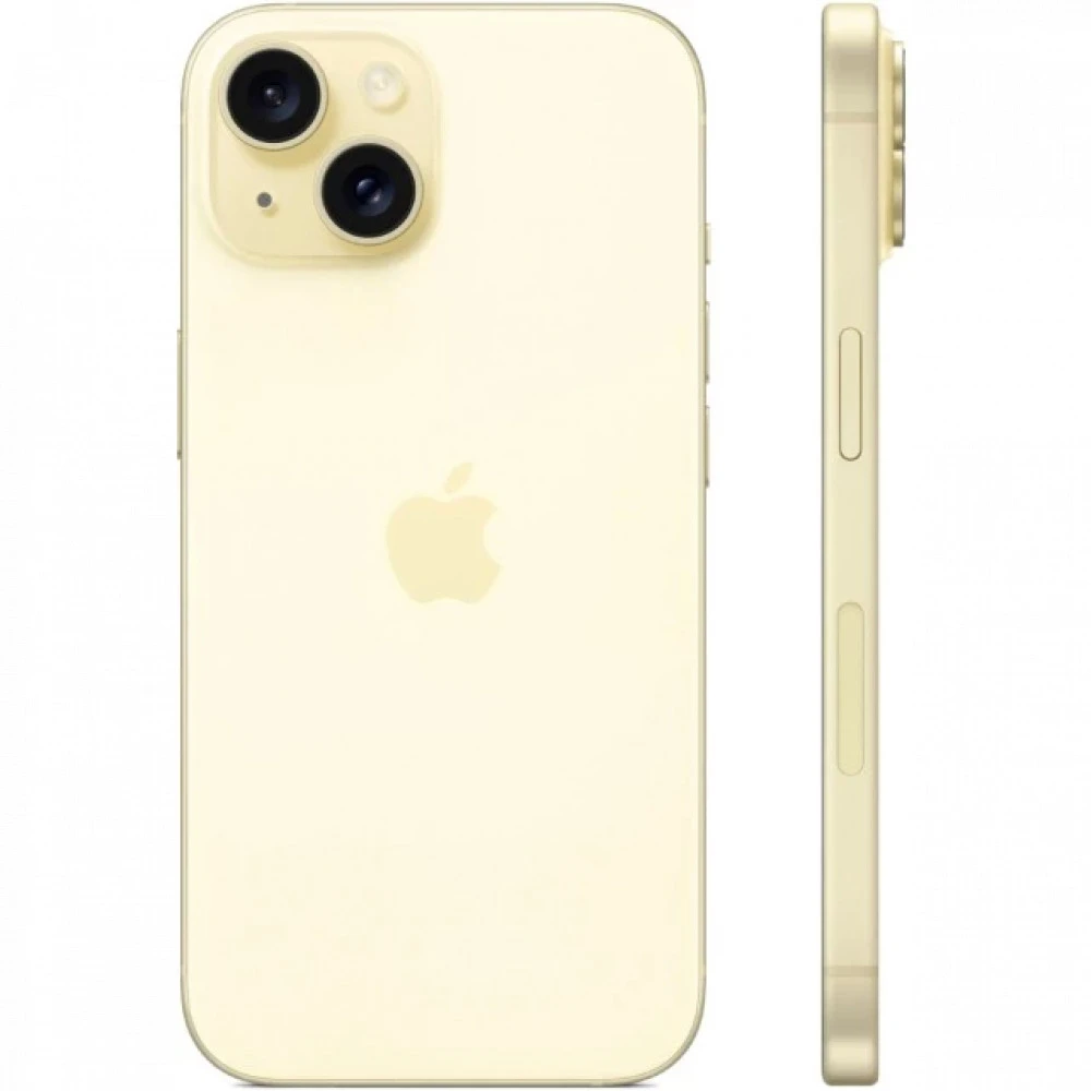 Смартфон Apple Iphone 15 512Gb Yellow MTLR3ZA/A 512 Гб, 6 Гб