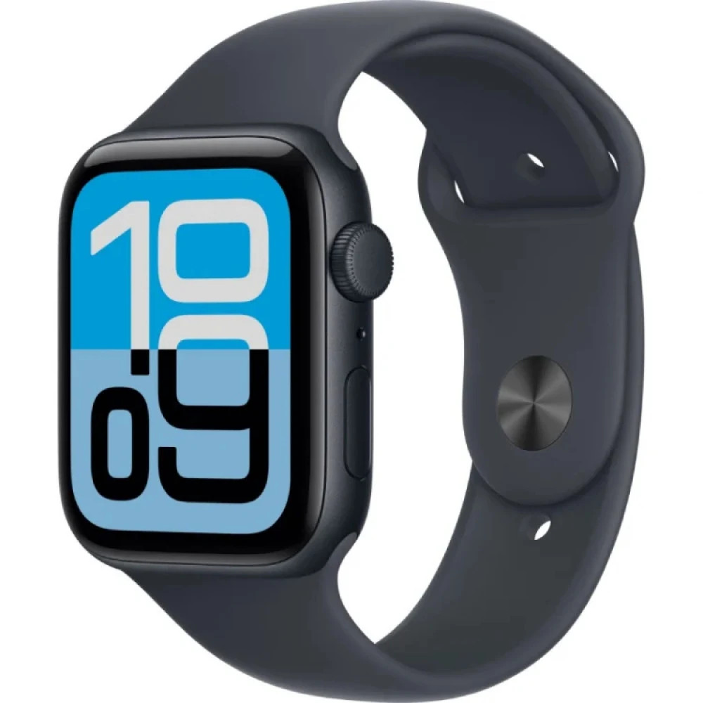 Apple Watch SE 3 44mm Midnight Aluminum Case with Midnight Sport Band S/M MEHN4J/A Смарт-часы