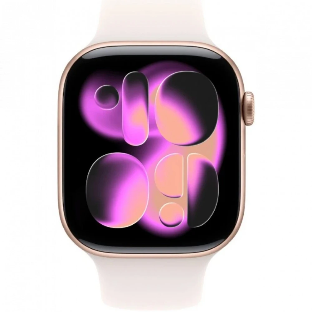 Apple Watch Series 11 46mm Rose Gold Aluminium Case With Light Blush Sport Band M/L MEV74X/A CN Смарт-часы