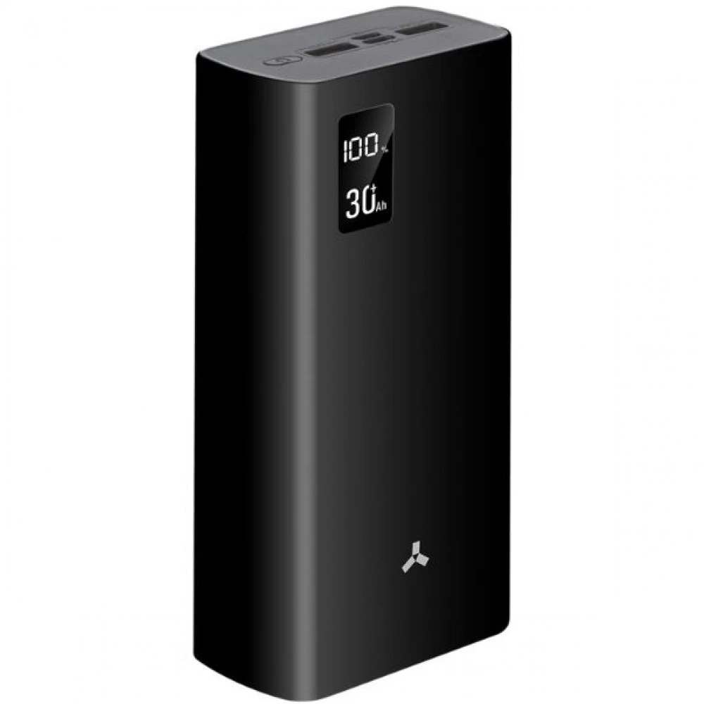 Внешний аккумулятор (Power Bank) Accesstyle Bison 30PQD Black 30000 мАч, Черный