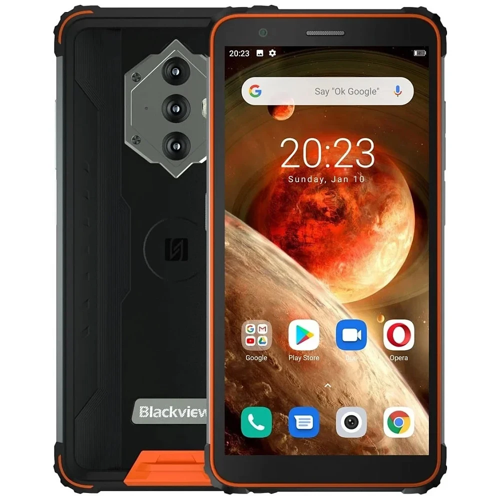 Смартфон Blackview BV6600 BV6600 ORANGE 64 Гб, 4 Гб