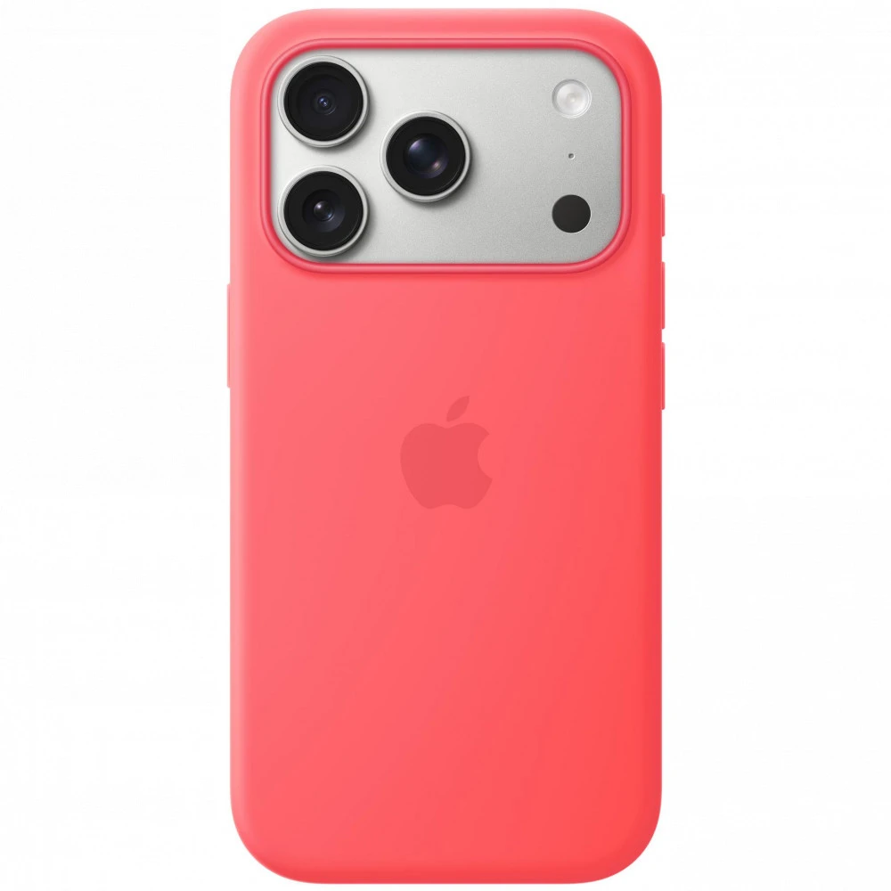 Аксессуары для смартфона Apple iPhone 17 Pro Max Silicone Case with MagSafe - Bright Guava MHW64ZM/A