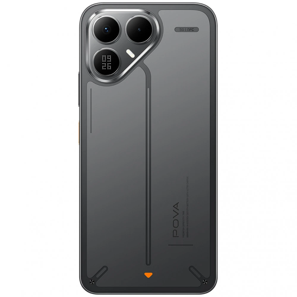 Смартфон TECNO POVA 8 5G (LK6) 128+8 GB Graphite Black 128 Гб, 8 Гб