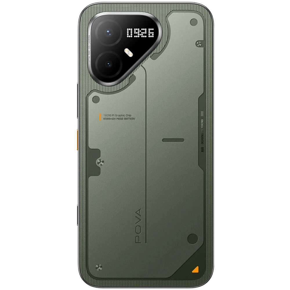 Смартфон TECNO POVA 8 Pro 5G (LK7) Tundra Green 256 Гб, 8 Гб