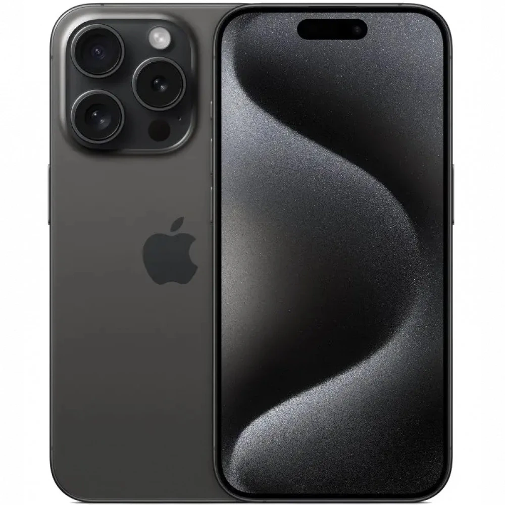 Смартфон Apple iPhone 15 Pro черный MTV13HX/A 256 Гб, 8 Гб