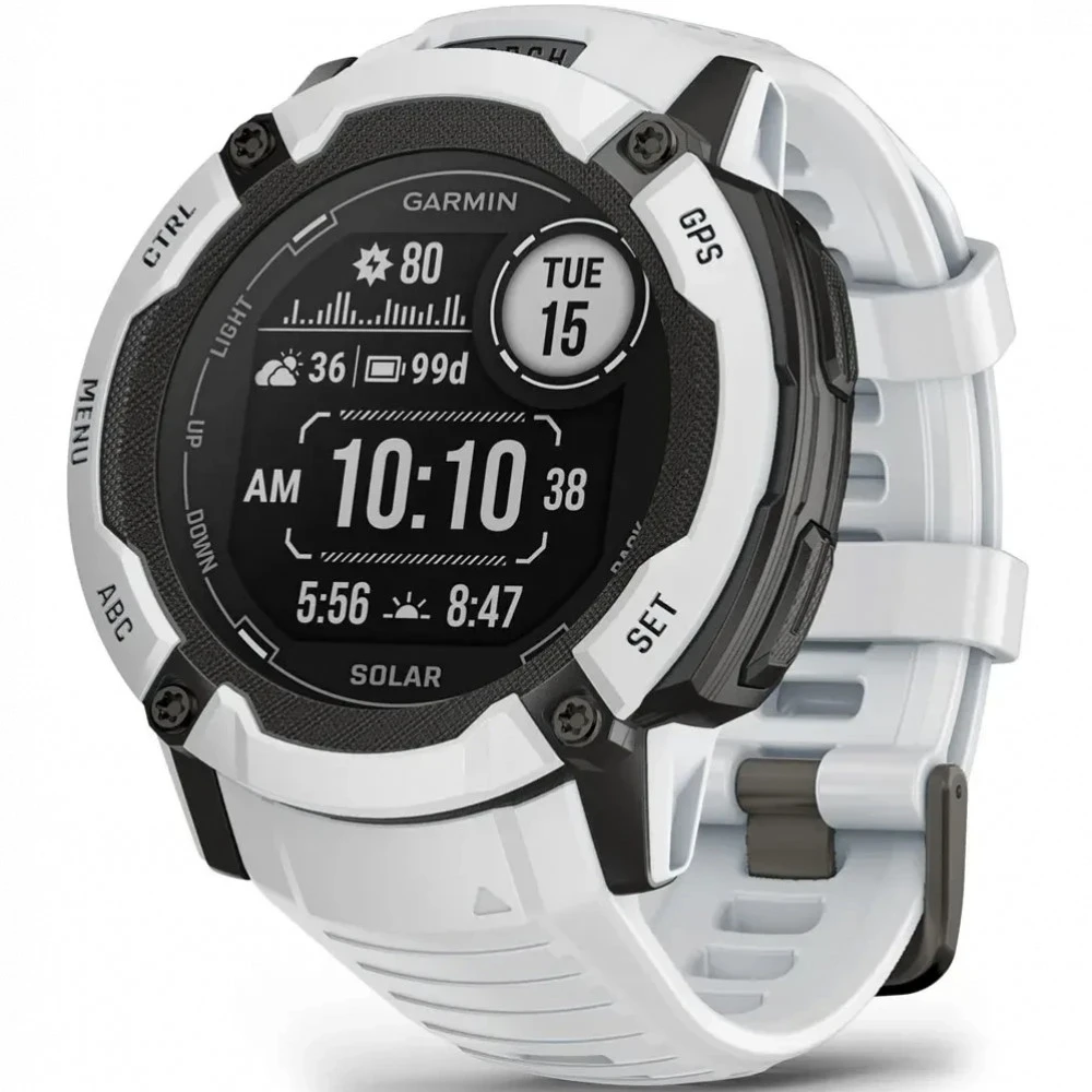 Garmin Instinct 2X Solar White 010-02805-04 Смарт-часы