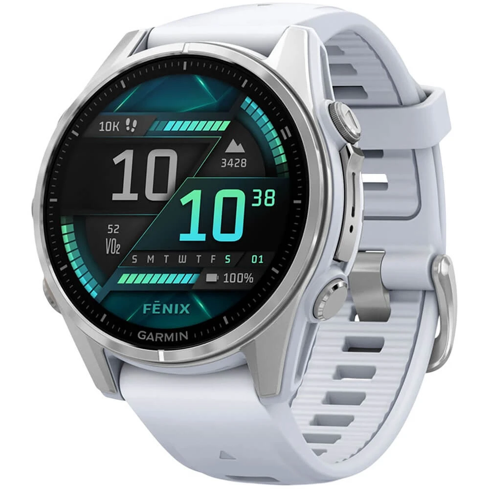 Garmin enix 8 43 мм Amoled Silver 010-02903-00 Смарт-часы