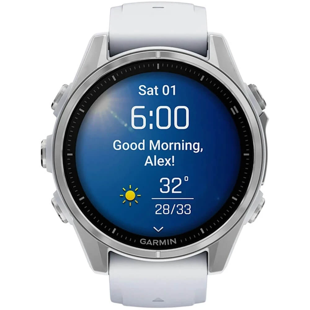 Garmin enix 8 43 мм Amoled Silver 010-02903-00 Смарт-часы