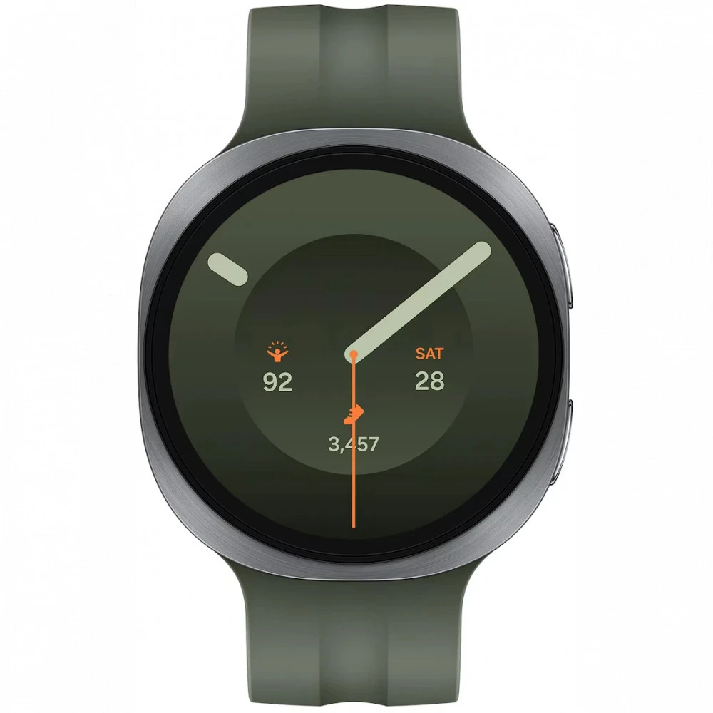 Samsung Galaxy Watch9 LTE 44mm Sport Band Grey/Green SM-L355FZSACAU Смарт-часы