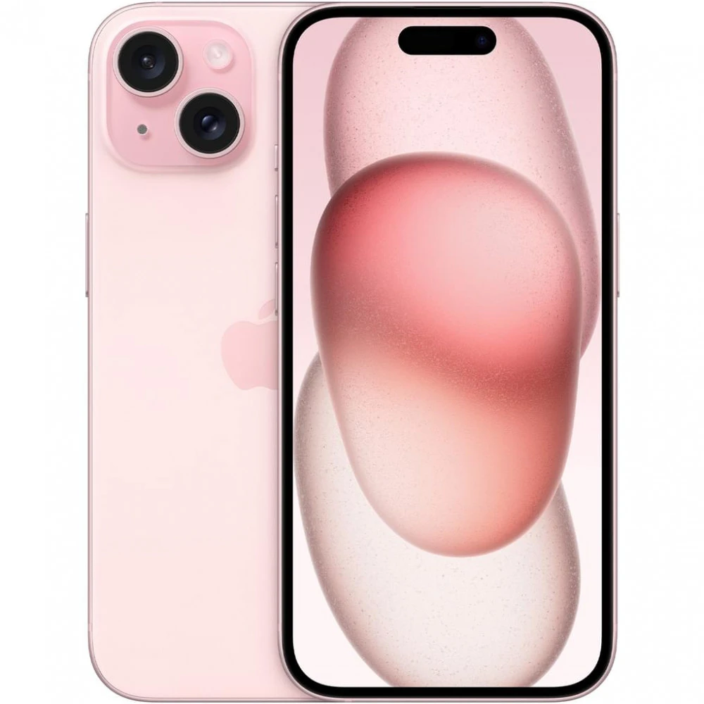 Смартфон Apple iPhone 15 Pink MTP13HX/A 128 Гб, 6 Гб