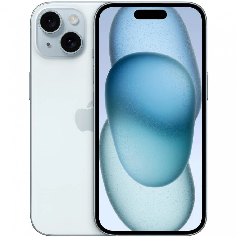 Смартфон Apple iPhone 15 Blue MTP93HX/A 256 Гб, 6 Гб
