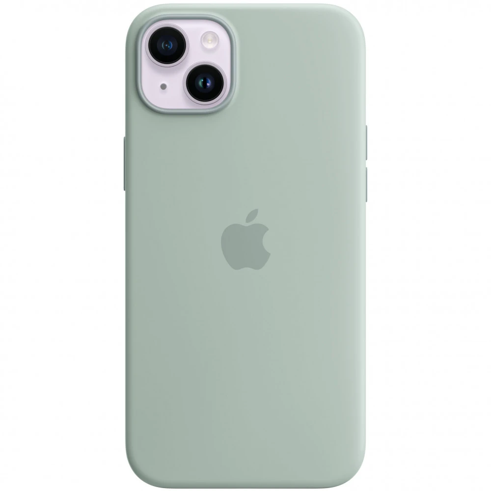 Аксессуары для смартфона Apple Чехол для iPhone 14 Plus Silicone Case with MagSafe - Succulent MPTC3ZM/A