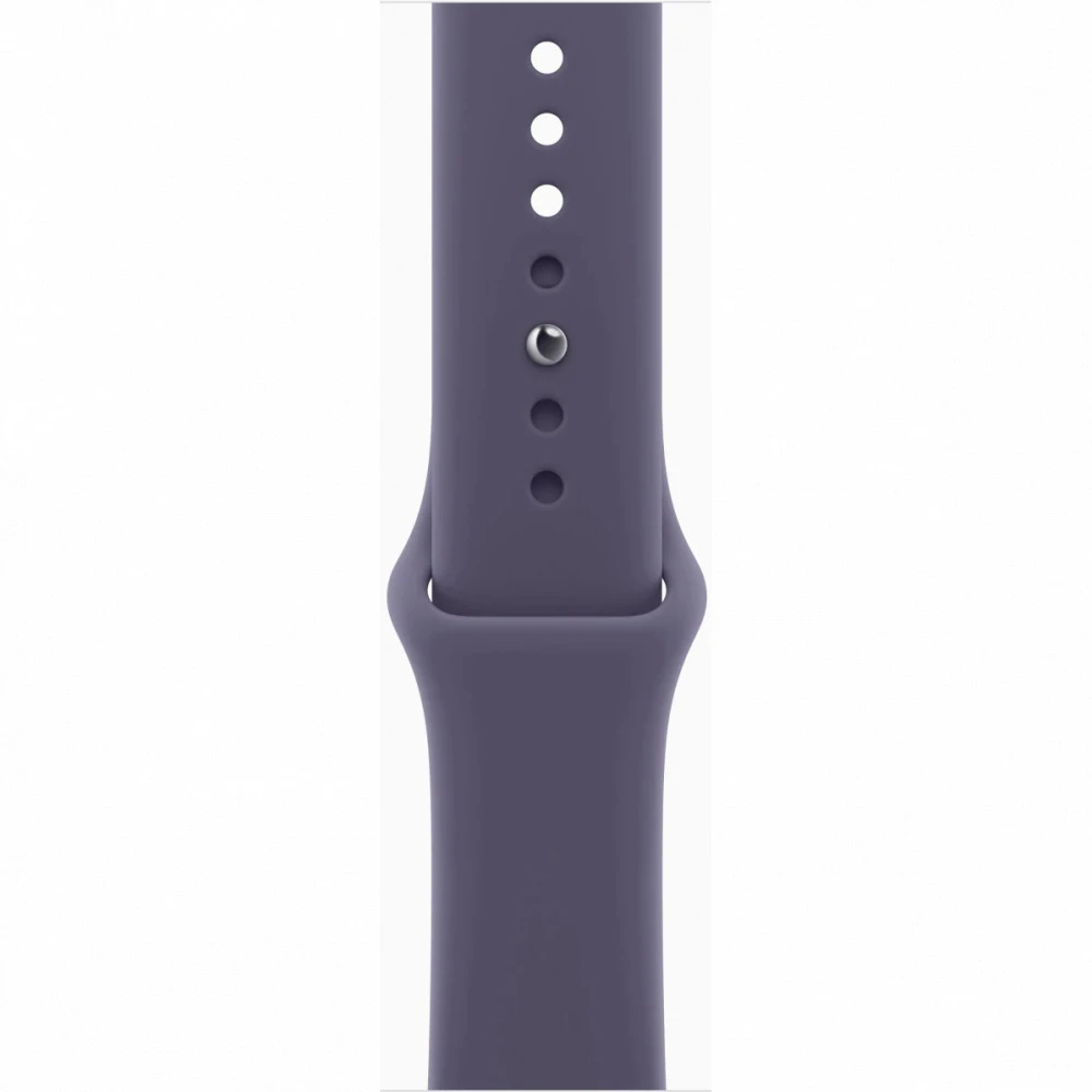 Apple Watch Series 11 46mm Silver Aluminium Case With Purple Fog Sport Band S/M MEV94X/A Смарт-часы
