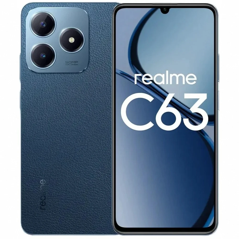 Смартфон REALME C63 8/256Gb Blue (RMX3939) 6941764434004 256 Гб, 8 Гб