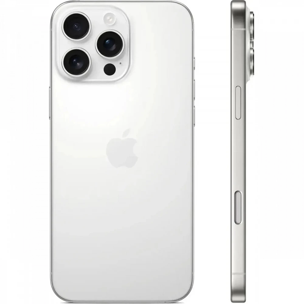 Смартфон Apple iPhone 16 Pro Max 512Gb White Titanium MYTT3ZA/A 512 Гб, 8 Гб