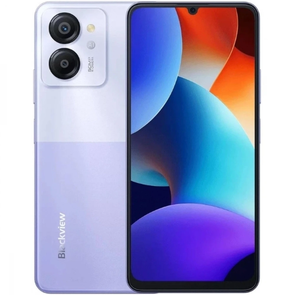 Смартфон Blackview COLOR 8 (8/128Gb) Лаванда BVCOL8-8128PUR 128 Гб, 8 Гб
