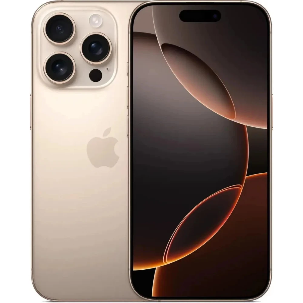 Смартфон Apple iPhone 16 Pro 1Tb Desert Titanium MYNA3J/A 1024 Гб, 8 Гб