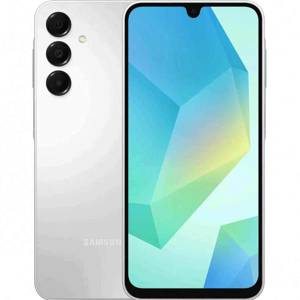 Смартфон Samsung Galaxy A16 4/128Gb Silver SM-A165FZADCAU 128 Гб, 4 Гб