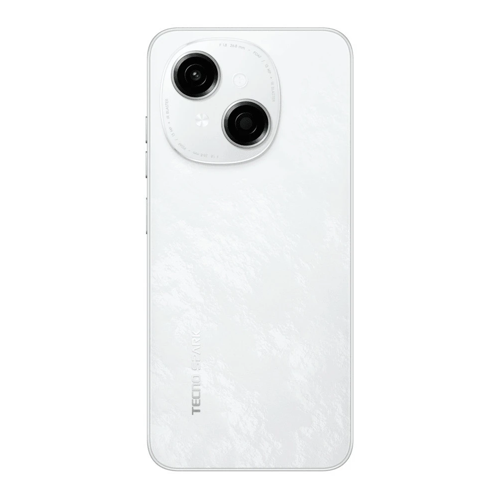 Смартфон TECNO SPARK Go 1 (3/64Gb) Glittery White KL4 64+3 Glittery White 64 Гб, 3 Гб