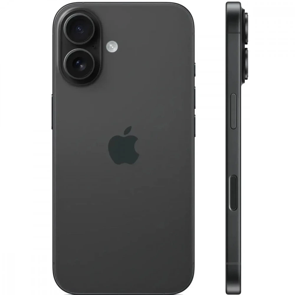 Смартфон Apple iPhone 16 256GB Black MYEE3HX/A 256 Гб, 8 Гб