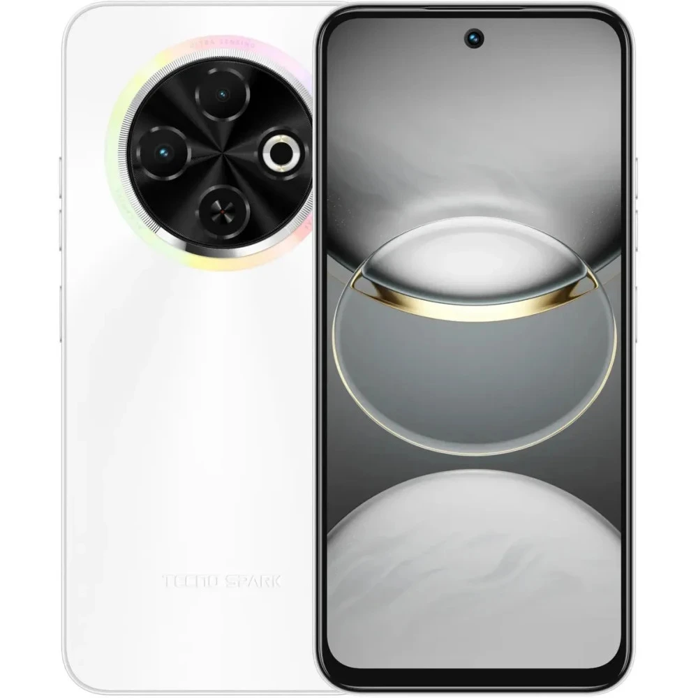 Смартфон TECNO Spark 30C (6/128Gb) Orbit White kl5n 128+6 orbit white 128 Гб, 6 Гб