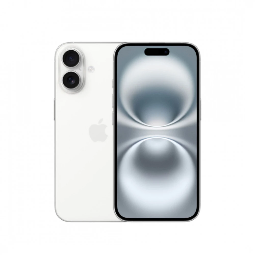 Смартфон Apple iPhone 16 128GB White MYE93HX/A 128 Гб, 8 Гб
