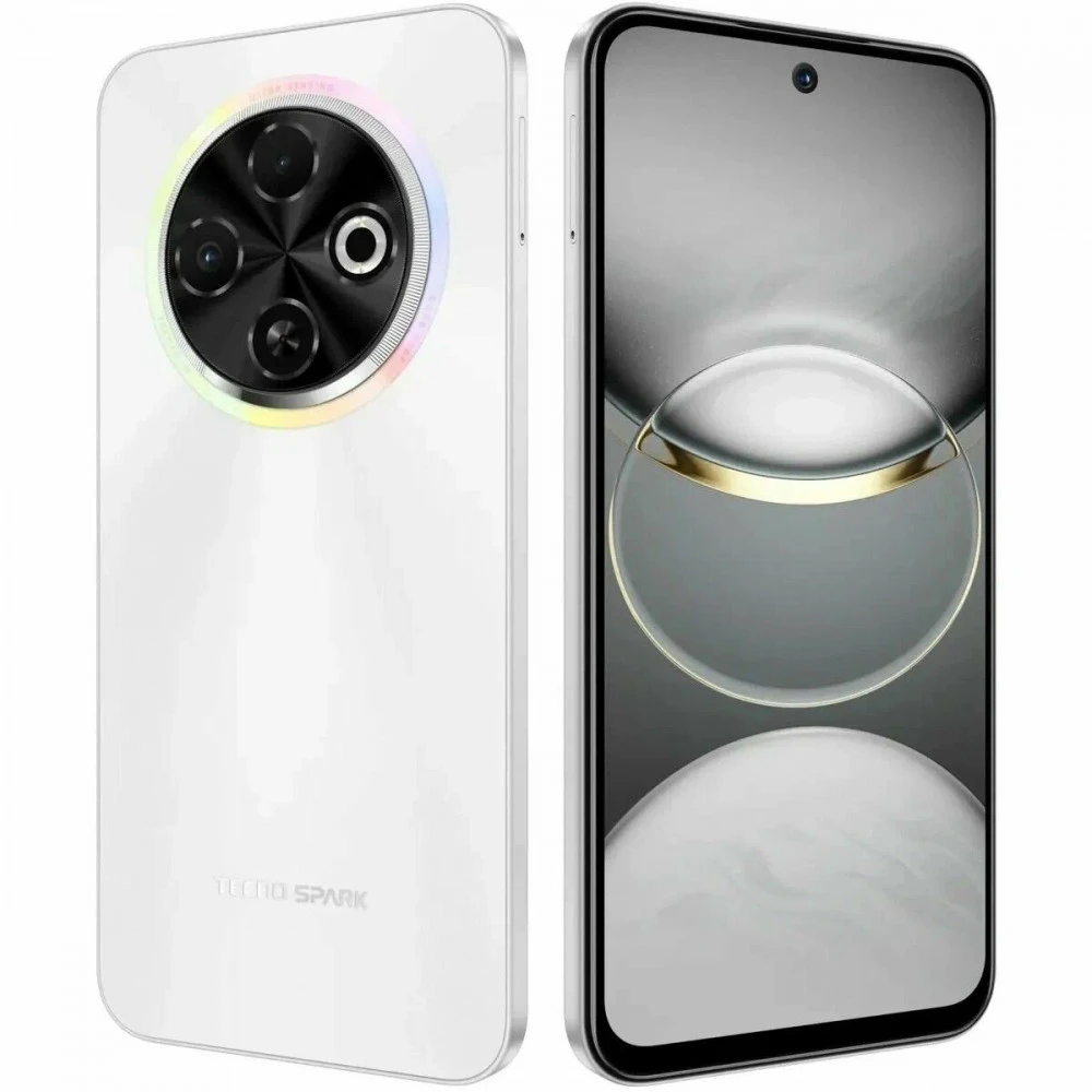 Смартфон TECNO SPARK 30C (4/128Gb) Titanium Gold KL5n_Titanium Gold 128 Гб, 4 Гб