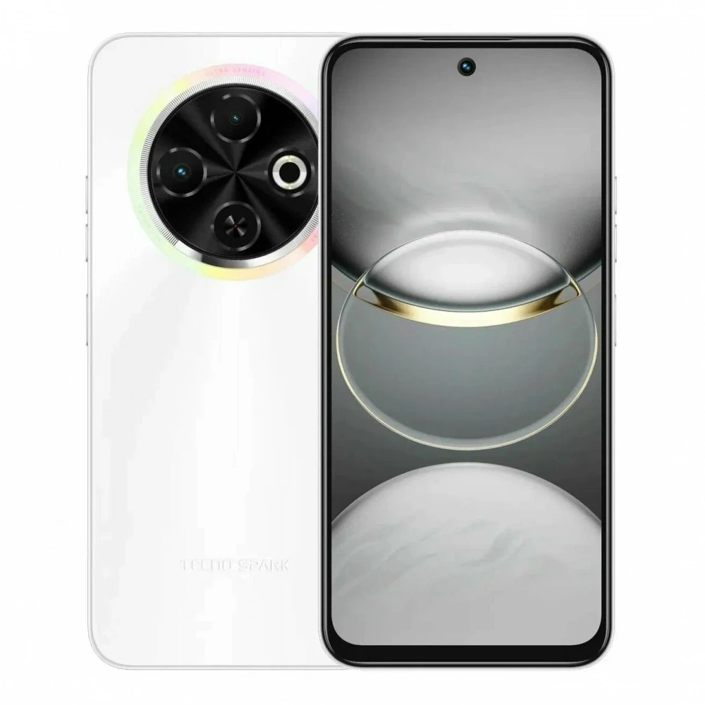 Смартфон TECNO SPARK 30C (4/128Gb) Titanium Gold KL5n_Titanium Gold 128 Гб, 4 Гб