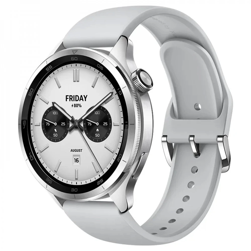 Xiaomi Watch S4, 47мм, 1.43", серый BHR9197GL Смарт-часы